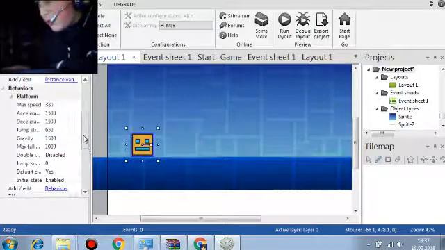 Geometry Dash в Construct 2 - для начинающих - Darber смотреть онлайн