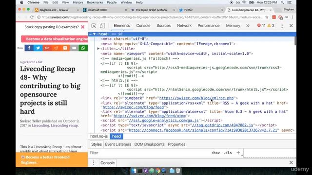 Meta Tags | Adding SEO Support | Server Server Side Rendering with React and Redux смотреть онлайн