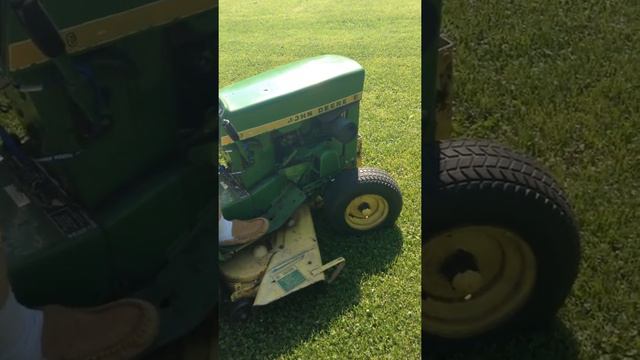 1967 John Deere 110 Round Fender Demo смотреть онлайн