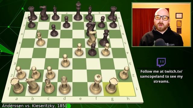 THE Immortal Chess Game - Every Move Explained - Anderssen vs. Kieseritzky, 1851 смотреть онлайн
