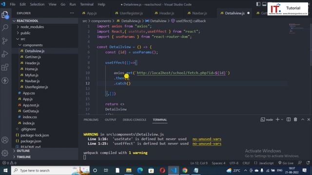 React JS Tutorial for beginners Hindi 2022 Part - 20 | Get API Detail View #reactjstutorial #react смотреть онлайн
