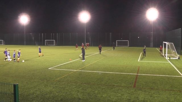 How to score more goals I Simple 1st time shooting in soccer смотреть онлайн