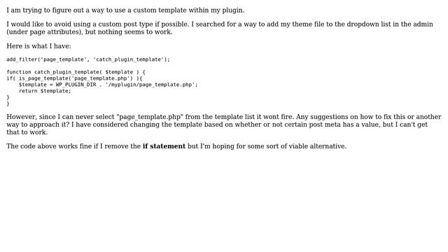 Wordpress: Change Post Template based on post meta? смотреть онлайн