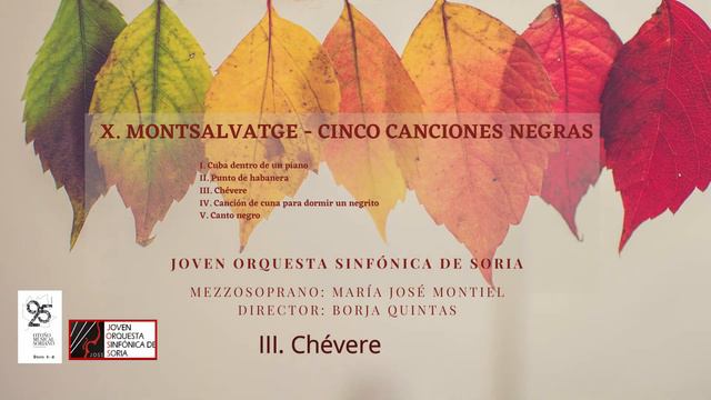 X. Montsalvatge - Cinco Canciones Negras - María José Montiel смотреть онлайн