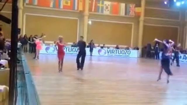 Бальный танец ЧА-ЧА-ЧА Головко Ольг смотреть онлайн