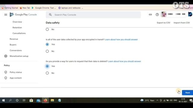 Google play console update Data safety. Setup in all app Hindi. смотреть онлайн