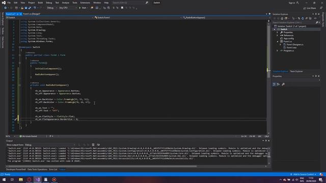 Lamer - C# Tutorial 3: how to make a switch in Windows Form using RadioButton? Как сделать свич? смотреть онлайн