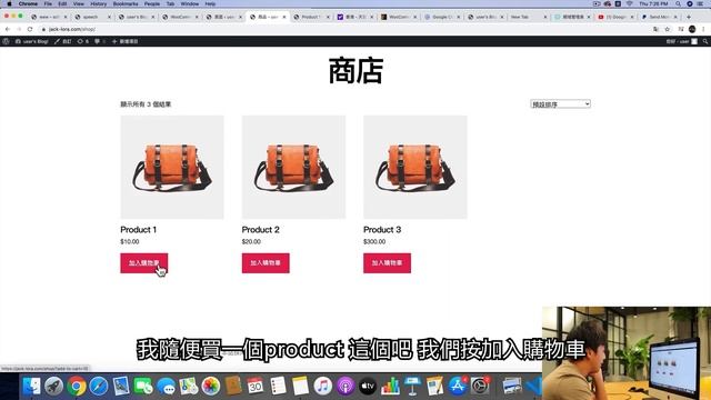 網店製作教學課程 - 0成本建立E-commerce電商 (Wordpress + Woocommerce) смотреть онлайн