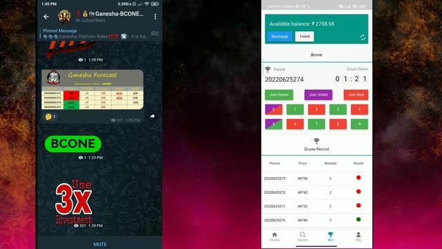 100% Winning NO Loss | Ganesha Color Prediction Game | Mantri Mall Tricks смотреть онлайн