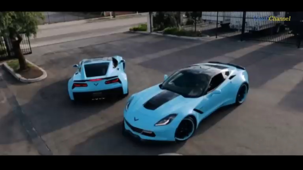 Chevrolet C7 Corvette Stingray Driving Vagif Channel смотреть онлайн