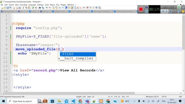 Full Stack Development: PHP File Uploading смотреть онлайн