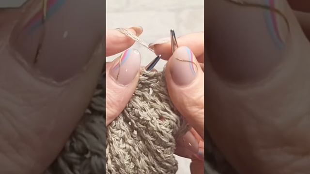 Как вязать полупатентную резинку спицами. смотреть онлайн