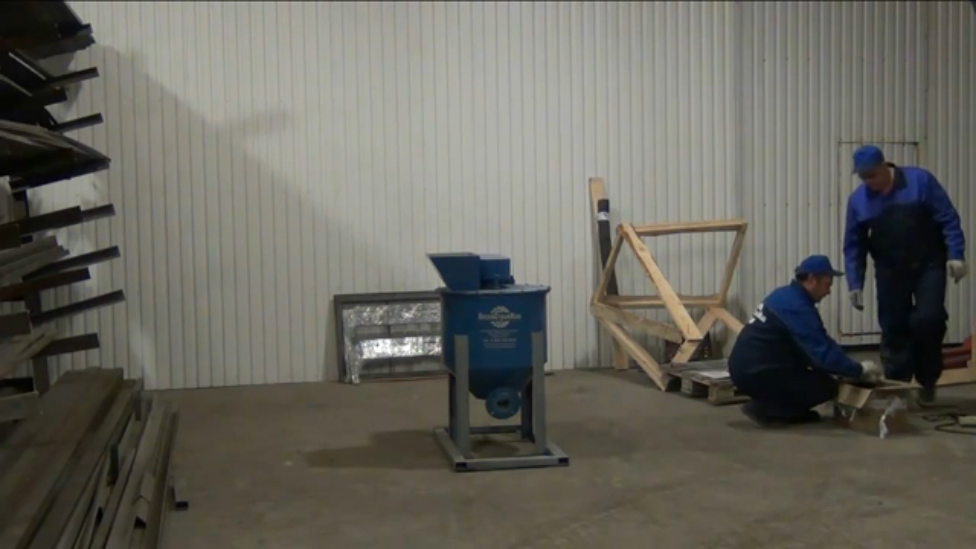 Оборудование для малого бизнеса по производству газобетона от «АлтайСтройМаш». Сборка смесителя