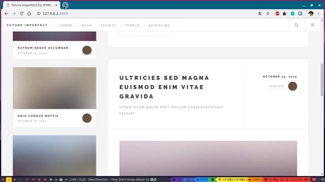 python tidbits 001 - One line development server смотреть онлайн