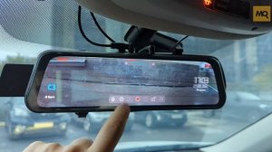 TrendVision MR-810 GT обзор. Двухканальный видеорегистратор зеркало с GPS-информатором