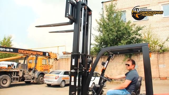 Видео обзор вилочного погрузчика HANGCHA смотреть онлайн