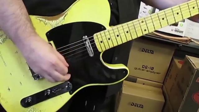 Fender MIJ Stratocaster / Telecaster Hybrid Refinished by Palermo Guitars - Woman In Love Cover смотреть онлайн