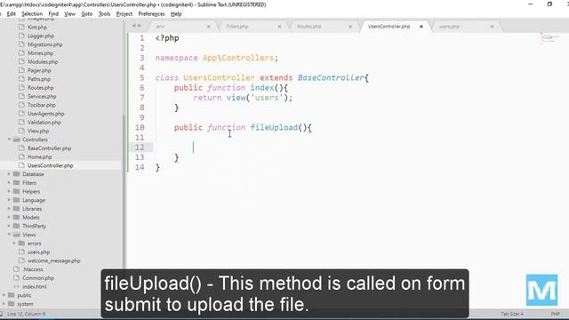 How to upload an Image file and Display preview in CodeIgniter 4 смотреть онлайн