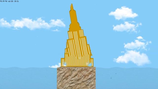 КРУШEНИЕ САМОЛЁТА НА ЭМПАЙР СТЕЙТ БИЛДИНГ | FLOATING SANDBOX смотреть онлайн