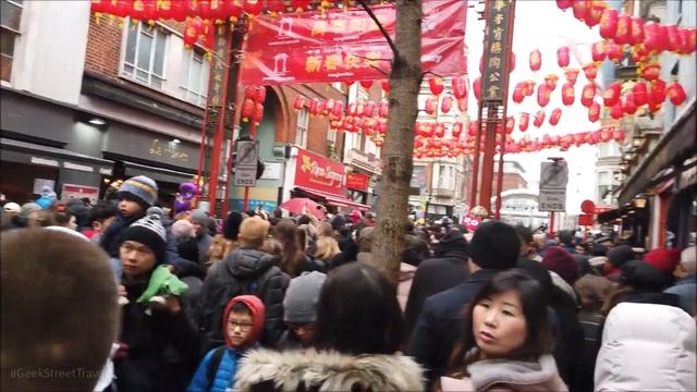 Chinese New Year Celebration China Town London | LONDON WALKING TOUR