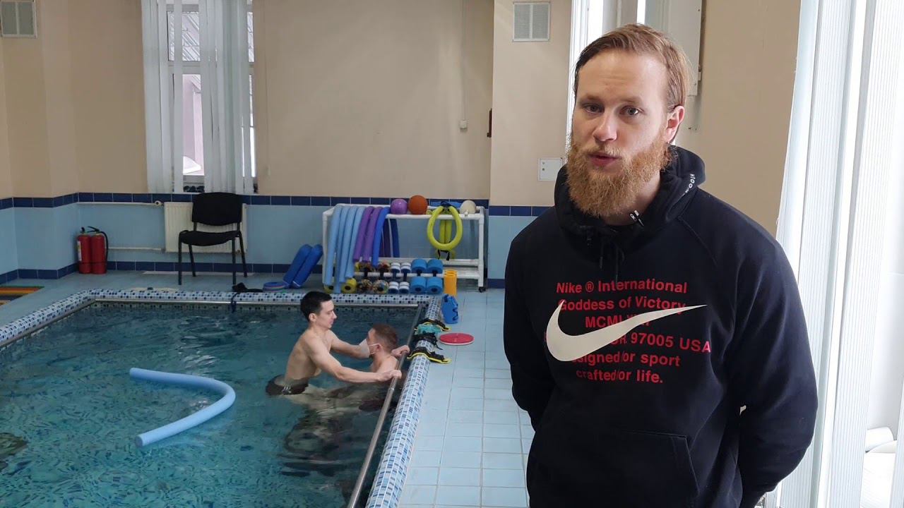 Знакомство с центром "Преодоление". Гидрокинезотерапия. смотреть онлайн