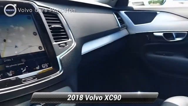 Certified 2018 Volvo XC90 Momentum AWD, Lawrenceville, NJ SP0422 смотреть онлайн