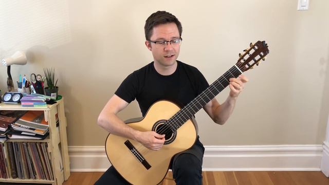 Giga by David Kellner & Lesson for Classical Guitar смотреть онлайн