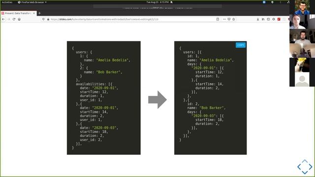 DenverScript August 2020: Immutable with Immer | Data Transformations with Lodash смотреть онлайн
