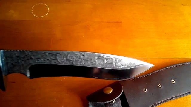 травление хлорным железом,доработка эл карандашом. Нож ,,Звери", смотреть онлайн