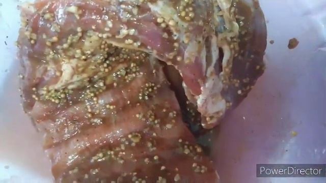 Запекаем ребра в духовке с соевым соусом и французской горчицей смотреть онлайн