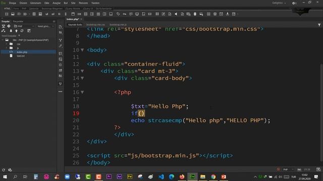 PHP Ders 11 String Metodları-6 смотреть онлайн