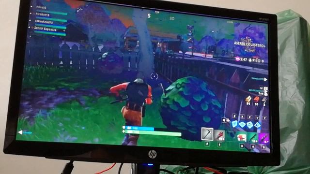 Gameplay Nvidia GT 210 y I5 2400 con Fortnite смотреть онлайн