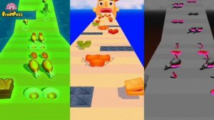 Sandwich Runner WRONG COLOR CHALLENGE ? Sandwich Runner COLORED FACES BATTLE  Big Compilation