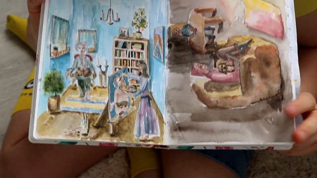 Обзор половины скетчбука смотреть онлайн