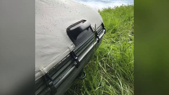 Тестирование под дождем стояночно-ходового тента 