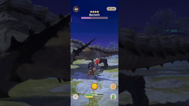 MHN Monster Hunter Now Barioth 4 Stars Legi Dual Blades Gameplay смотреть онлайн