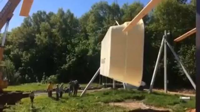 Установка композитной чаши. Бассейн Ванесса смотреть онлайн