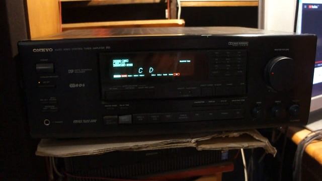 1.01.2023 New Year test ONKYO TX-SV252R receiver Radiotehnika S30B as смотреть онлайн