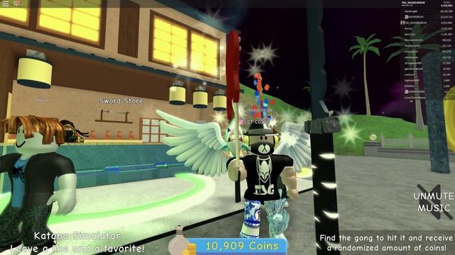 Katana Simulator “Secret Code and Magical Powers” Epic sword fights! (Roblox) смотреть онлайн