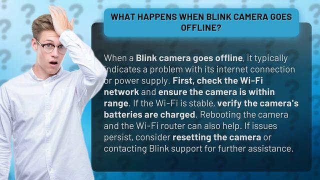 What Happens When Blink Camera Goes Offline?