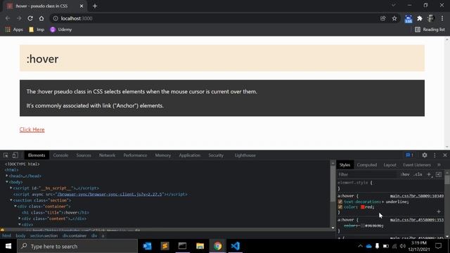 CSS :hover Pseudo Selector Explained ! смотреть онлайн