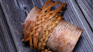 Урок по бересте. Плетение косички в 4,6 и более лент.