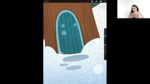 Бесплатный онлайн-марафон «Чудо-дерево» | Как нарисовать дерево в Procreate смотреть онлайн