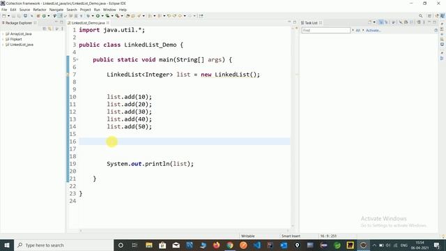 LinkedList_2 in Collection | java смотреть онлайн