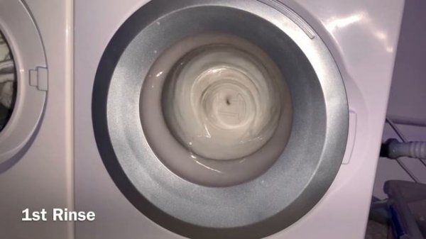 Modified Theo Klein 9213 Bosch Toy Washing Machine - Full Wash Cycle