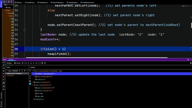 Java Linked Heap ADT - Part 6 - Data Structures смотреть онлайн