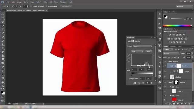 Tutorial MockUp Tshirt menggunakan Photoshop (free download PSD file) смотреть онлайн