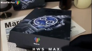 HW5 MAX smartwatch with 3 watch bands 1.52 big screen pk HW3 Colmi M42 HK56 DT Mate