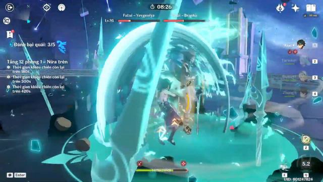 Buff Nham Quá Lộ Trong La Hoàn 4.5: Huyền Thoại Địa Phương - Spiral Abyss: Floor 12 | Genshin Impac смотреть онлайн