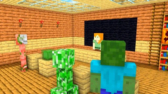 WOLF LIFE SEASON 1 | Cubic Minecraft Animations | All Episodes смотреть онлайн